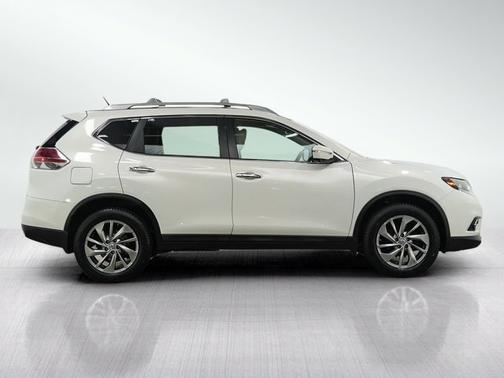 Moonlight White 2014 Nissan Rogue SL