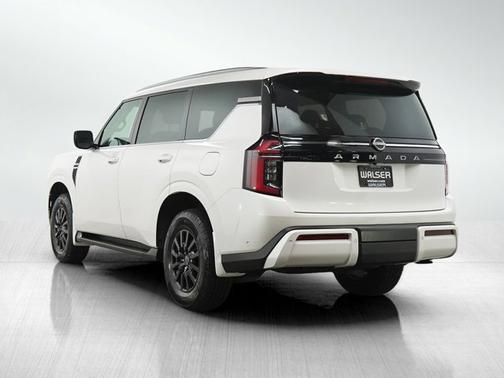 Aspen White Tricoat 2025 Nissan Armada SV
