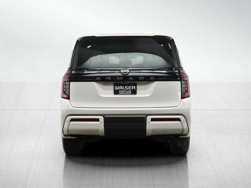 Aspen White Tricoat 2025 Nissan Armada SV