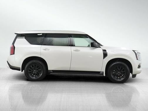 Aspen White Tricoat 2025 Nissan Armada SV