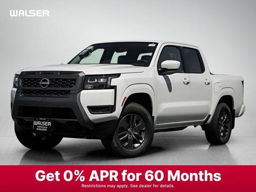 Glacier White 2026 Nissan Frontier SV