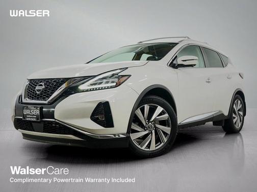 Pearl White Tricoat 2019 Nissan Murano SL