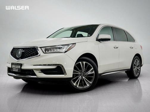 White Diamond Pearl 2019 Acura MDX 3.5L w/Technology Package