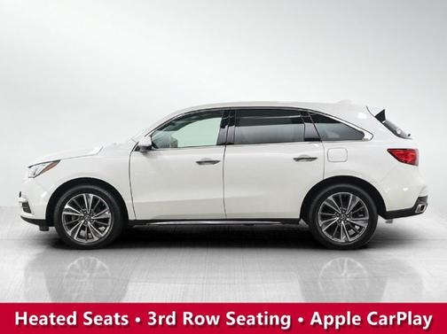 White Diamond Pearl 2019 Acura MDX 3.5L w/Technology Package