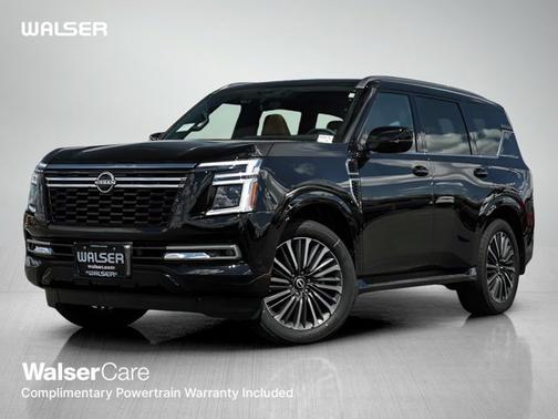 Super Black 2026 Nissan Armada Platinum Reserve