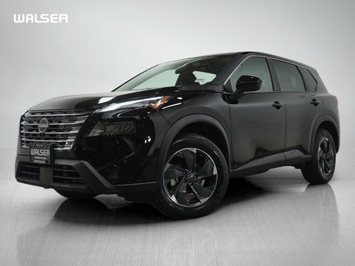 Super Black 2025 Nissan Rogue SV