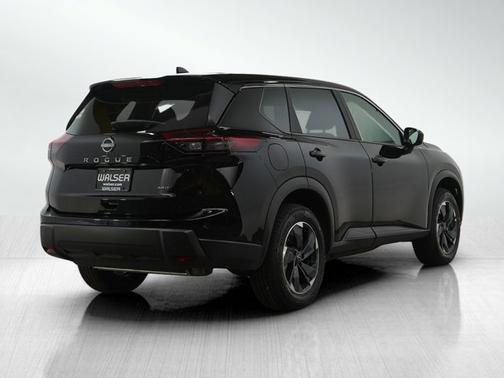 Super Black 2025 Nissan Rogue SV