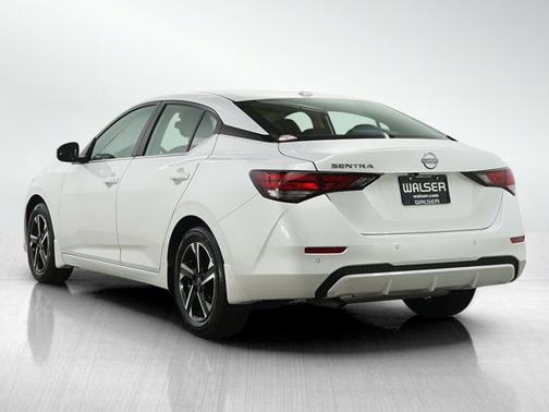 Aspen White Tricoat 2025 Nissan Sentra SV