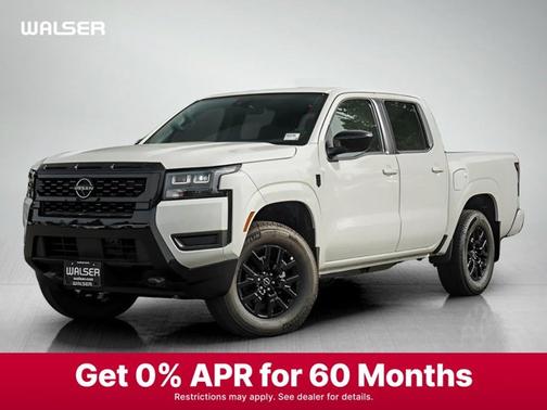 Glacier White 2026 Nissan Frontier SV