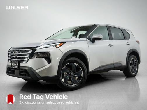 Brilliant Silver Metallic 2025 Nissan Rogue SV