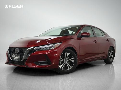 Scarlet Ember Tintcoat 2022 Nissan Sentra SV