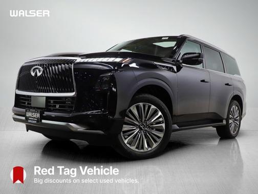 Black Obsidian 2025 INFINITI QX80 LUXE