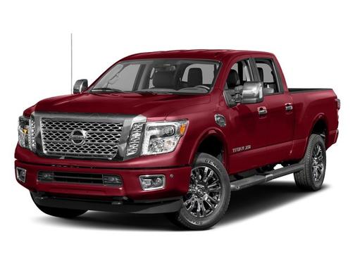Magnetic Black 2018 Nissan Titan XD Platinum Reserve