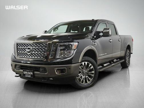 Magnetic Black 2018 Nissan Titan XD Platinum Reserve