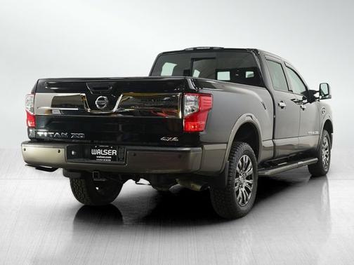 Magnetic Black 2018 Nissan Titan XD Platinum Reserve