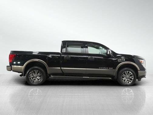 Magnetic Black 2018 Nissan Titan XD Platinum Reserve
