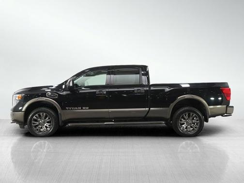 Magnetic Black 2018 Nissan Titan XD Platinum Reserve