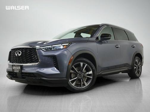 Moonbow Blue 2024 INFINITI QX60 LUXE