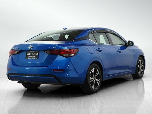 Electric Blue Metallic 2022 Nissan Sentra SV