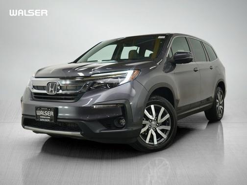 Modern Steel Metallic 2021 Honda Pilot EX-L