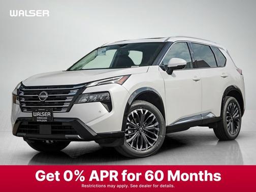 Everest White Pearl Tricoat 2026 Nissan Rogue Platinum
