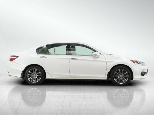White Orchid Pearl 2017 Honda Accord EX-L V6