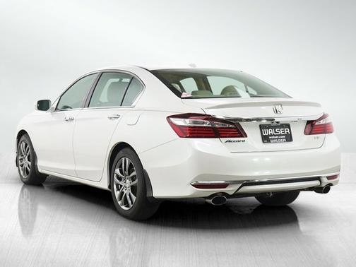 White Orchid Pearl 2017 Honda Accord EX-L V6