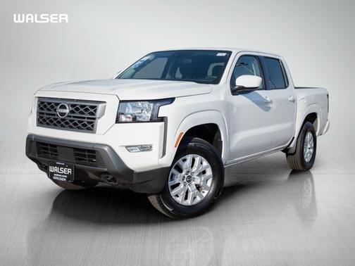 Glacier White 2024 Nissan Frontier SV