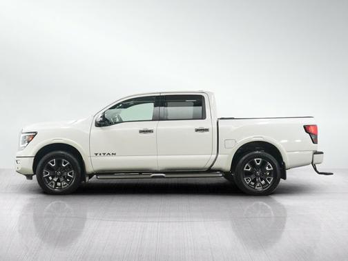 Pearl White Metallic 2023 Nissan Titan Platinum Reserve