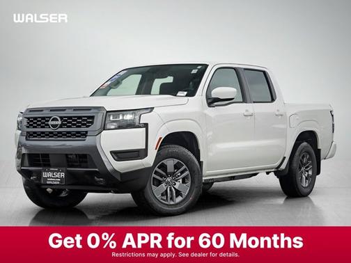 Glacier White 2026 Nissan Frontier SV