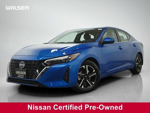 Electric Blue Metallic 2025 Nissan Sentra SV