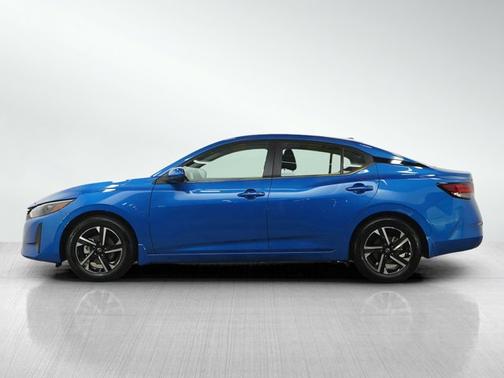 Electric Blue Metallic 2025 Nissan Sentra SV