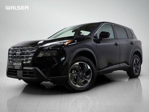Super Black 2025 Nissan Rogue SV