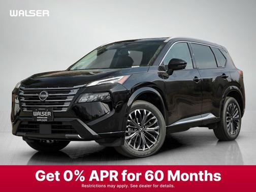 Super Black 2026 Nissan Rogue Platinum