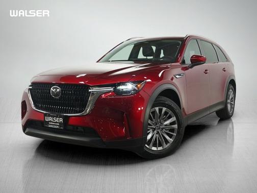 Soul Red Crystal Metallic 2025 Mazda CX-90 PHEV Preferred Package