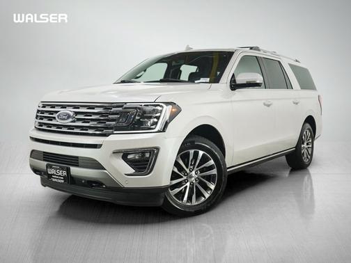 White Platinum Clearcoat Metallic 2018 Ford Expedition Max Limited