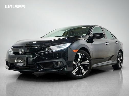 Crystal Black Pearl 2016 Honda Civic Touring