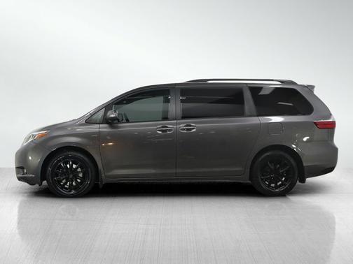 Predawn Gray Mica 2017 Toyota Sienna Limited Premium