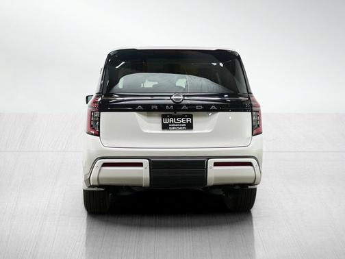 Aspen White Tricoat 2025 Nissan Armada SV