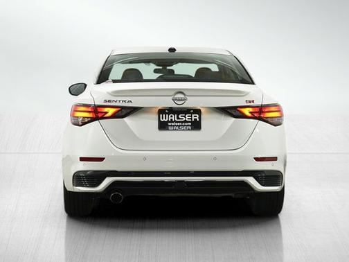 Aspen White Pearl 2025 Nissan Sentra SR