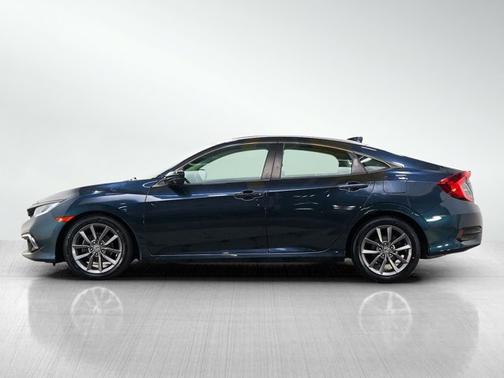Cosmic Blue Metallic 2021 Honda Civic EX