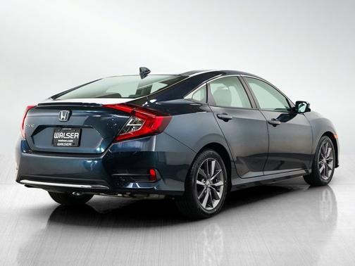 Cosmic Blue Metallic 2021 Honda Civic EX