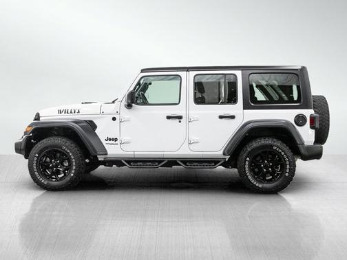 Bright White Clearcoat 2020 Jeep Wrangler Willys