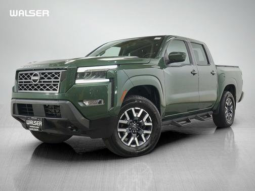 Tactical Green Metallic 2023 Nissan Frontier SV