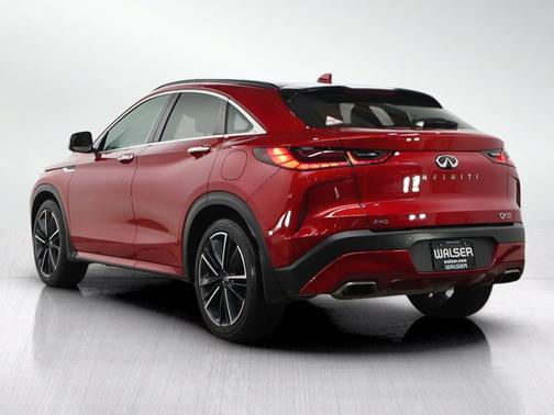 Dynamic Sunstone Red 2025 INFINITI QX55 SENSORY