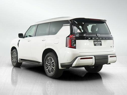 Aspen White Tricoat 2025 Nissan Armada SL