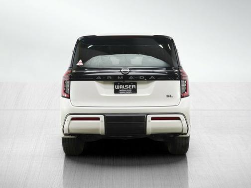 Aspen White Tricoat 2025 Nissan Armada SL