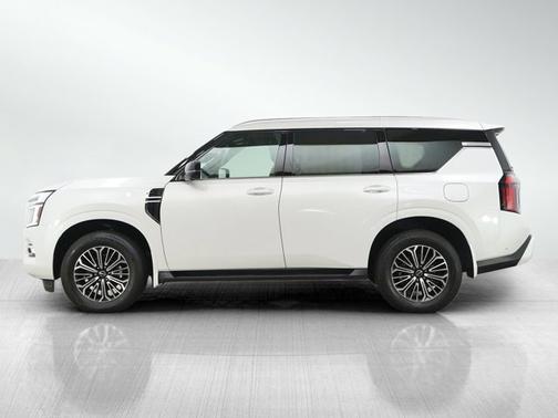 Aspen White Tricoat 2025 Nissan Armada SL
