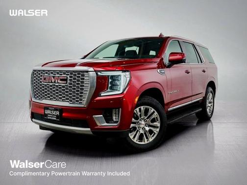 Red 2021 GMC Yukon Denali