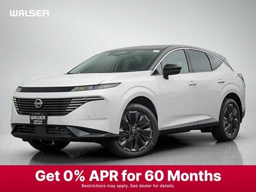 Everest White Pearl/Black 2026 Nissan Murano Platinum